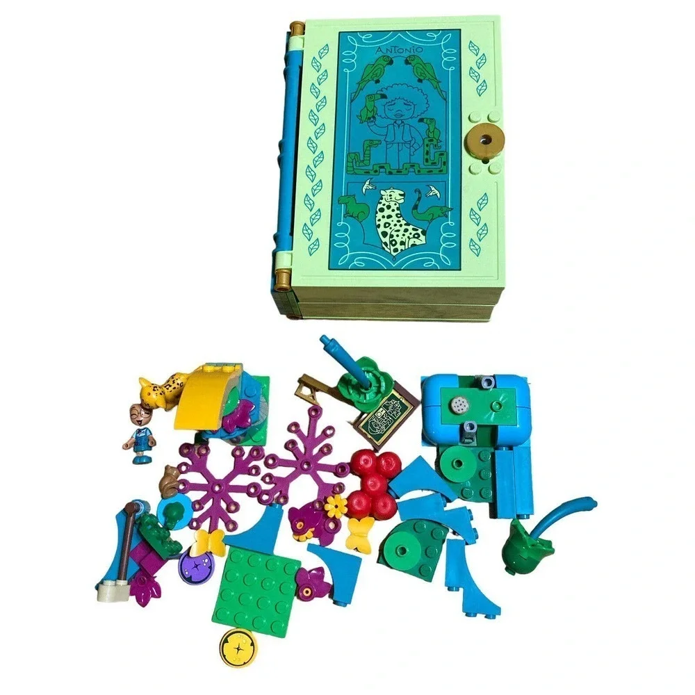 Disney LEGO Set 43200 Princess Encanto Antonios Magical Door Set USED INCOMPLETE